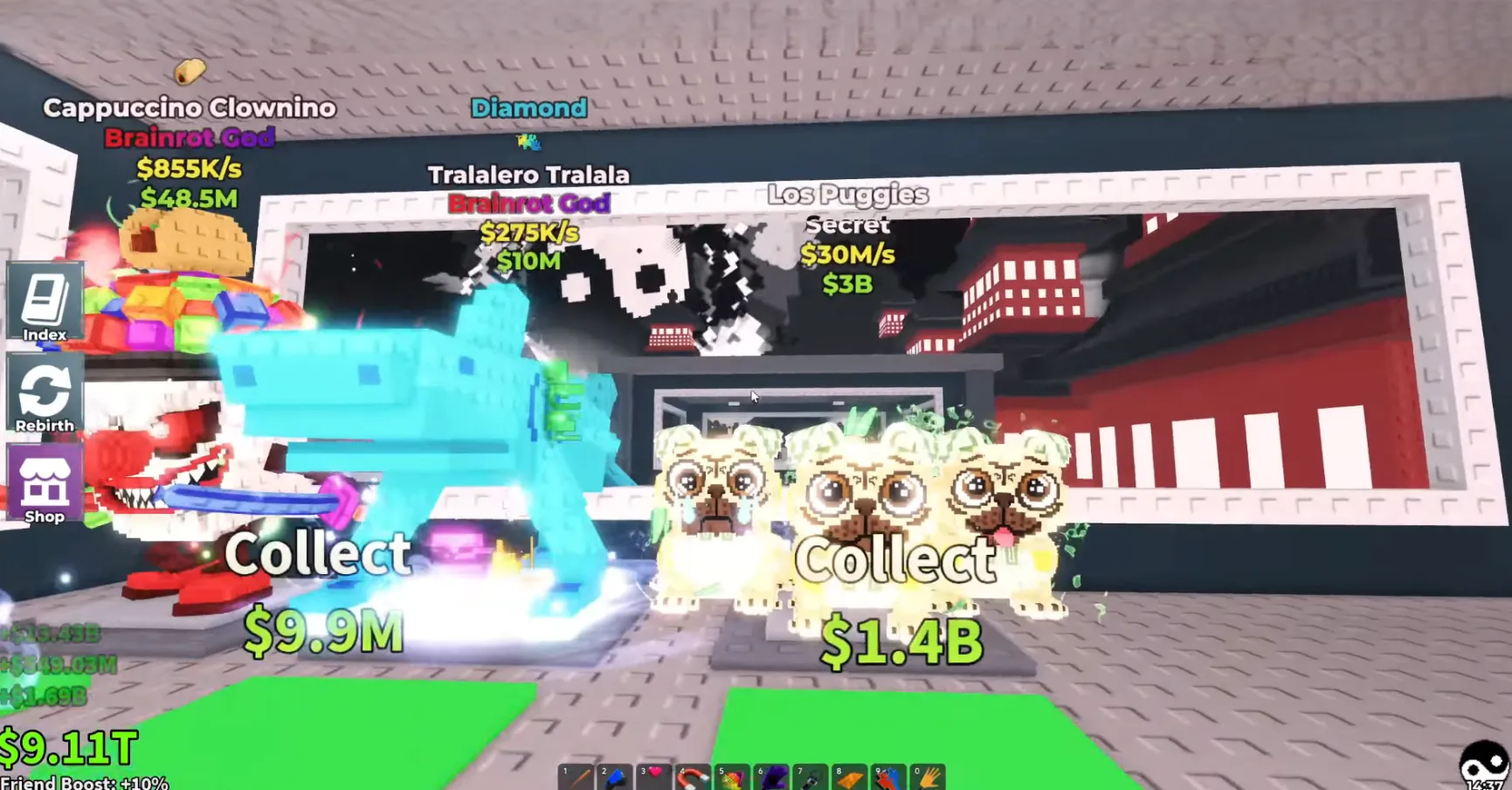 How to Get Los Puggies in steal a brainrot